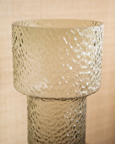 Vase Beyta Green Glass - Things I Like Things I Love