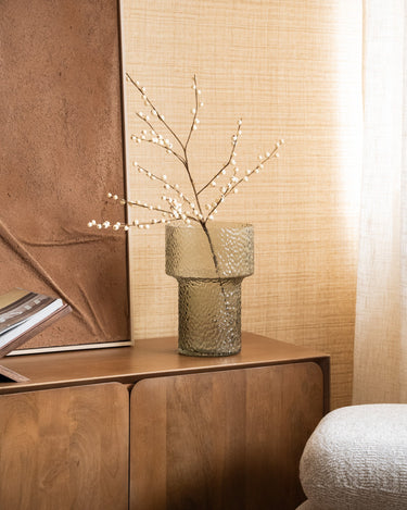 Vase Beyta Green Glass - Things I Like Things I Love