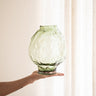 Vase Coral Glass Green - Things I Like Things I Love