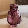 Vase Fish Glass Aubergine - Things I Like Things I Love