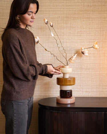 Vase Golas Brown - DIY - Things I Like Things I Love