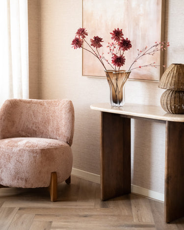 Vase Kazuno Glass Brown - Things I Like Things I Love