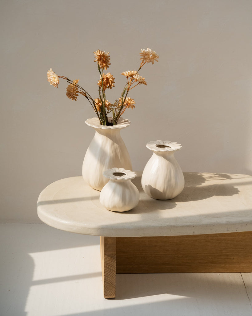Vase Rewa Cream - Things I Like Things I Love
