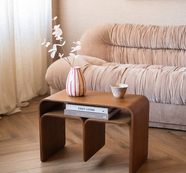 Vase Stripe Beige/Pink - Things I Like Things I Love