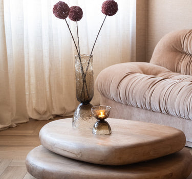 Vase / Tealight Holder Diabolo Glass - Large - Things I Like Things I Love