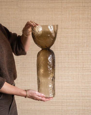 Vase / Tealight Holder Diabolo Glass - Things I Like Things I Love