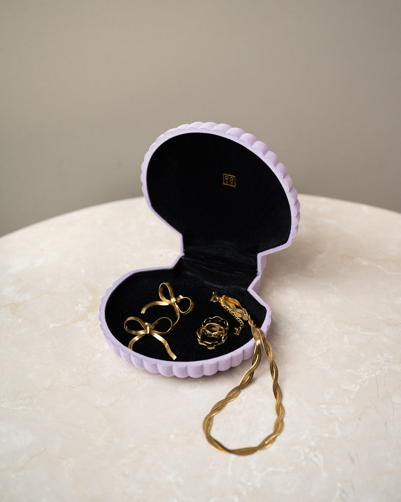 Venus Shell Jewelry Box Lila - Things I Like Things I Love