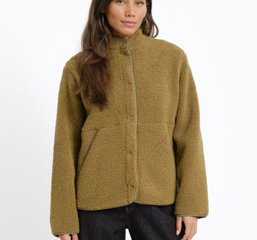 Vera Teddy Jacket Nutria - Things I Like Things I Love