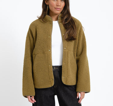 Vera Teddy Jacket Nutria - Things I Like Things I Love