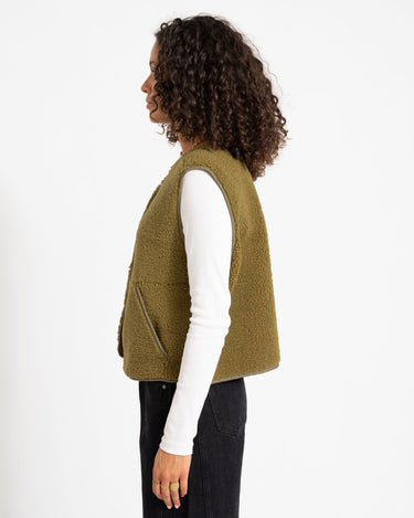 Vera Teddy Vest Nutria - Things I Like Things I Love