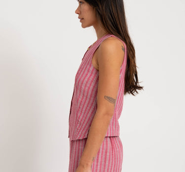 Vest Stripe Pink - Things I Like Things I Love