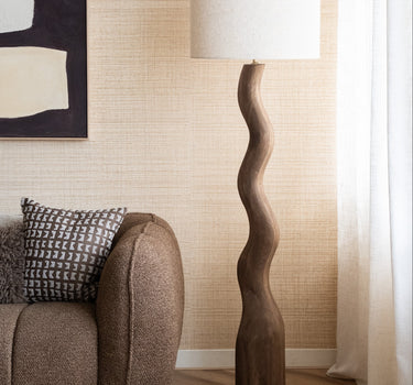 Vloerlamp Mavi Wavy Linnen - Things I Like Things I Love