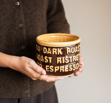 Voorraadpot Koffie Bruin - Things I Like Things I Love
