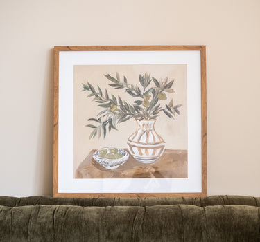 Wall Art Olive Breeze Natural Wood - Things I Like Things I Love