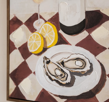 Wall Art Oysters And Wine - Things I Like Things I Love
