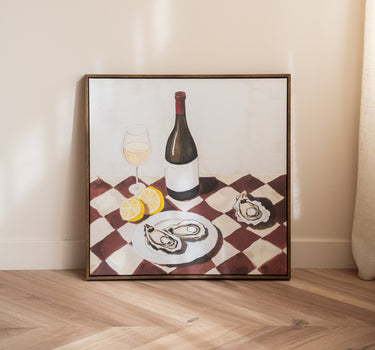 Wall Art Oysters And Wine - Things I Like Things I Love