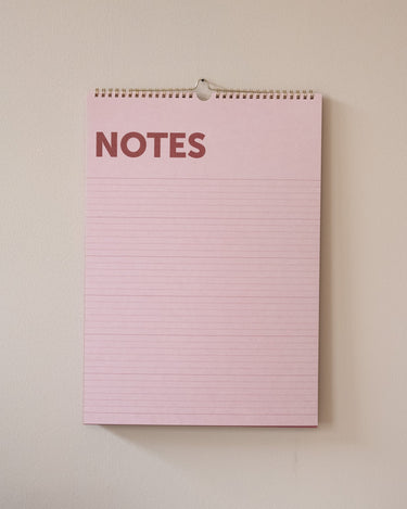 Wall Calendar / Planner Circle Red - Things I Like Things I Love