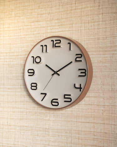 Wall Clock Bono Brown - Things I Like Things I Love