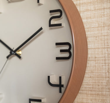 Wall Clock Bono Brown - Things I Like Things I Love