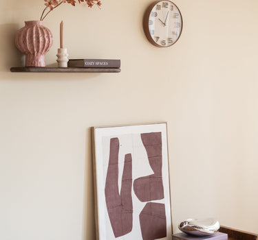 Wall Clock Bono Brown - Things I Like Things I Love