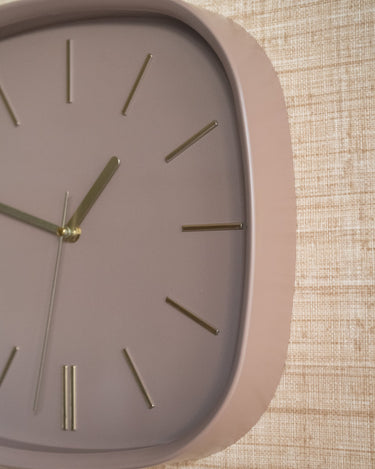 Wall Clock Luno Taupe - Things I Like Things I Love