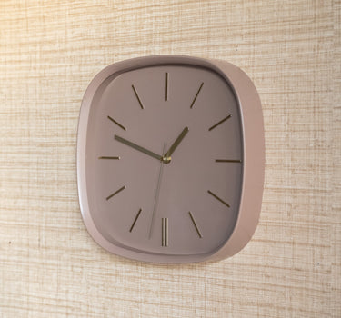 Wall Clock Luno Taupe - Things I Like Things I Love