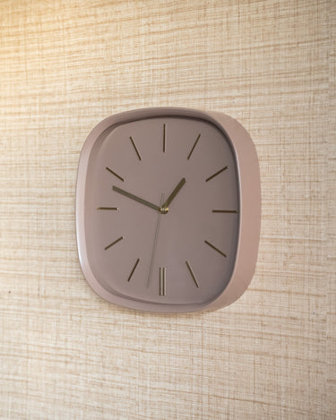 Wall Clock Luno Taupe - Things I Like Things I Love