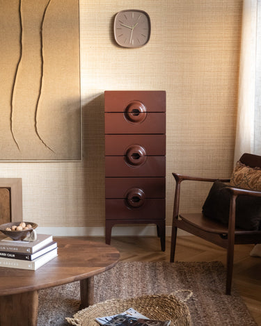 Wall Clock Luno Taupe - Things I Like Things I Love