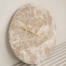 Wall Clock Moreno Marble Brown - Things I Like Things I Love