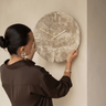 Wall Clock Moreno Marble Brown - Things I Like Things I Love