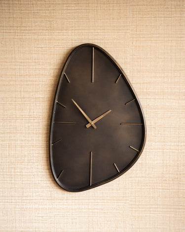 Wall Clock Organic Brass - Things I Like Things I Love