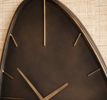 Wall Clock Organic Brass - Things I Like Things I Love