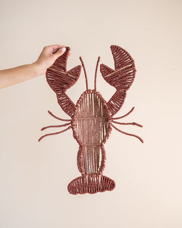 Wall Deco Lobster Pink - Things I Like Things I Love
