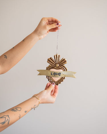 Wall Deco Pink Heart Love - Things I Like Things I Love