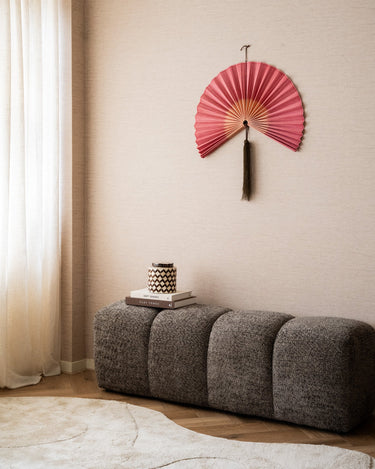 Wall Decor / Wall Fan Bamboo Rose - Things I Like Things I Love