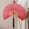 Wall Decor / Wall Fan Bamboo Rose - Things I Like Things I Love