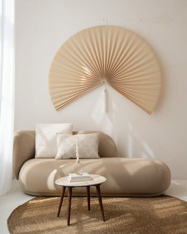 Cozy Home Decor Like Urban Outfitters Wall Fan Bamboo Beige