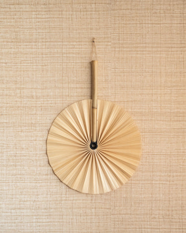 Wall Fan Round Bamboo - Things I Like Things I Love