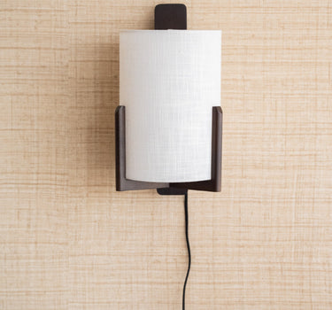 Wall Lamp Litto Linen Ivory - Things I Like Things I Love