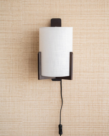 Wall Lamp Litto Linen Ivory - Things I Like Things I Love