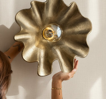Wall Lamp Splash Antique Gold - Things I Like Things I Love