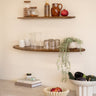 Wall Shelf Ginosu Oil Brown - Large/X - Large - Things I Like Things I Love