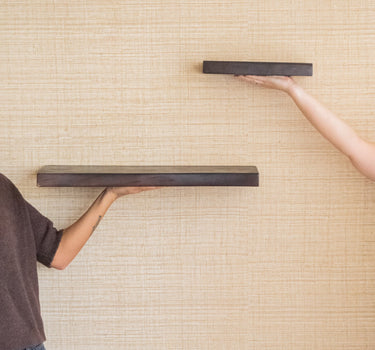 Wall Shelf Misa Dark Brown - Things I Like Things I Love