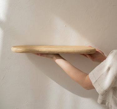Wall Shelf Natural Wood - Small - Things I Like Things I Love
