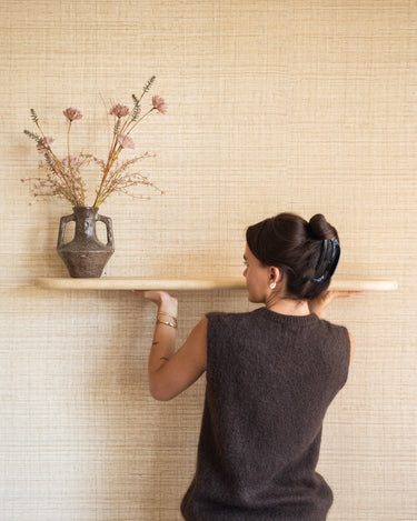 Wall Shelf Natural Wood - Things I Like Things I Love