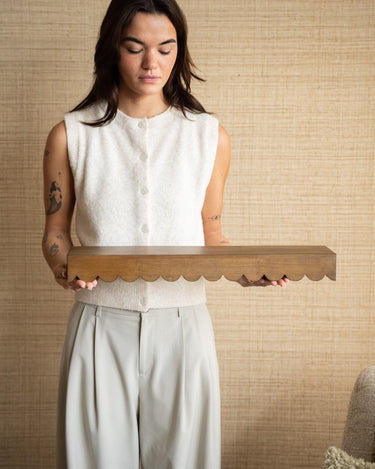 Wall Shelf Wavy Wood - Things I Like Things I Love