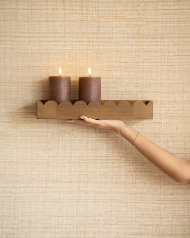 Wall Shelf Wavy Wood - Things I Like Things I Love