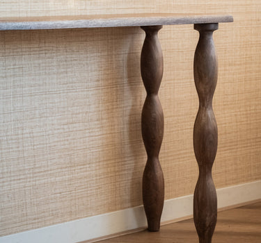 Wall Table Fusain Mango Wood - Things I Like Things I Love