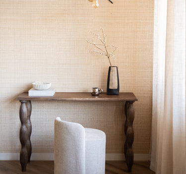 Wall Table Fusain Mango Wood - Things I Like Things I Love