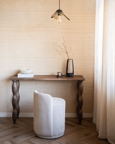 Wall Table Fusain Mango Wood - Things I Like Things I Love